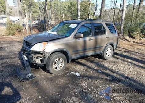 2003 Honda Cr-V Ex из США, поврежденный, VIN SHSRD78893U111479